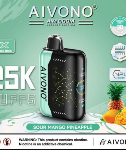 Aivono Aim Boom 25000 Puffs.