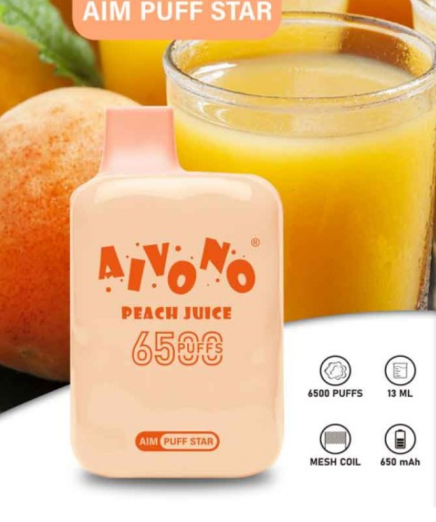 Aivono Aim Puff Star 6500 Puffs.