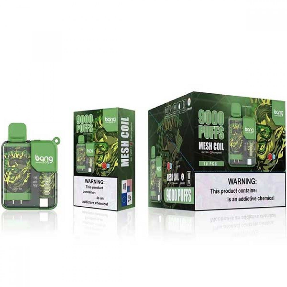 Bang Box BC9000 Puffs Disposable Vape: Premium Flavor & Extended Vaping